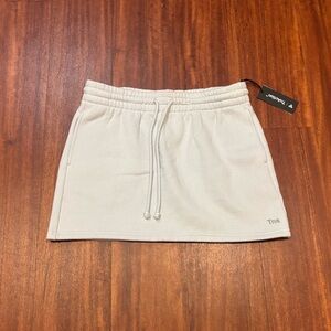 Aritzia TNA Fleece Mini Skirt